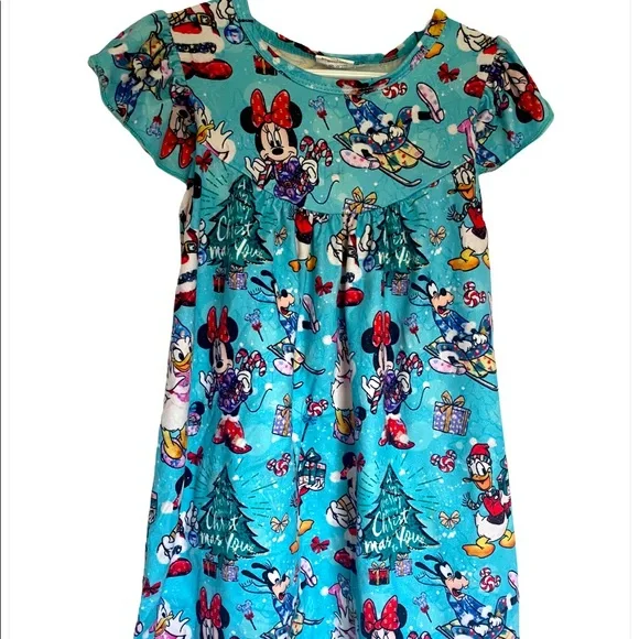 Dresses | Disney Christmas Twirly Dress | Poshmark